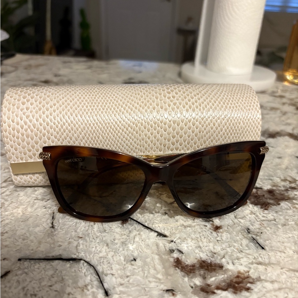Jimmy Choo Tortoiseshell sunglasses